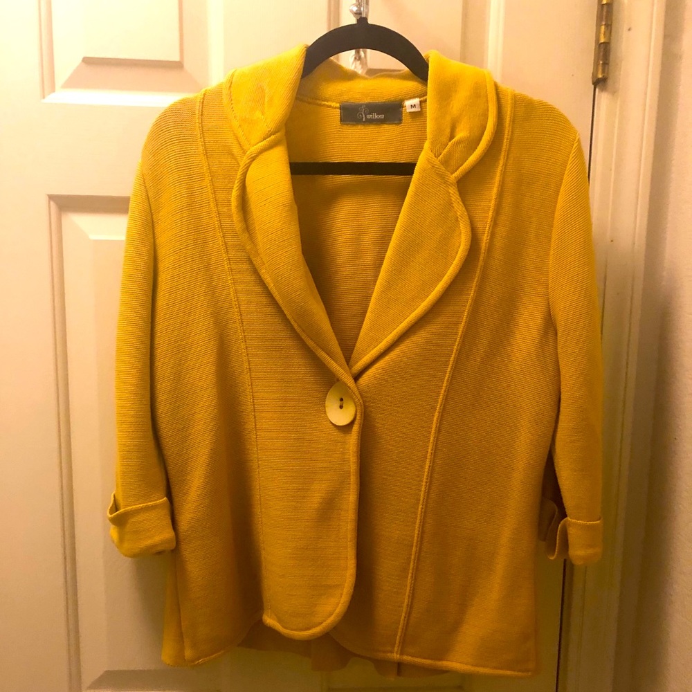 Willow Mustard Cardigan